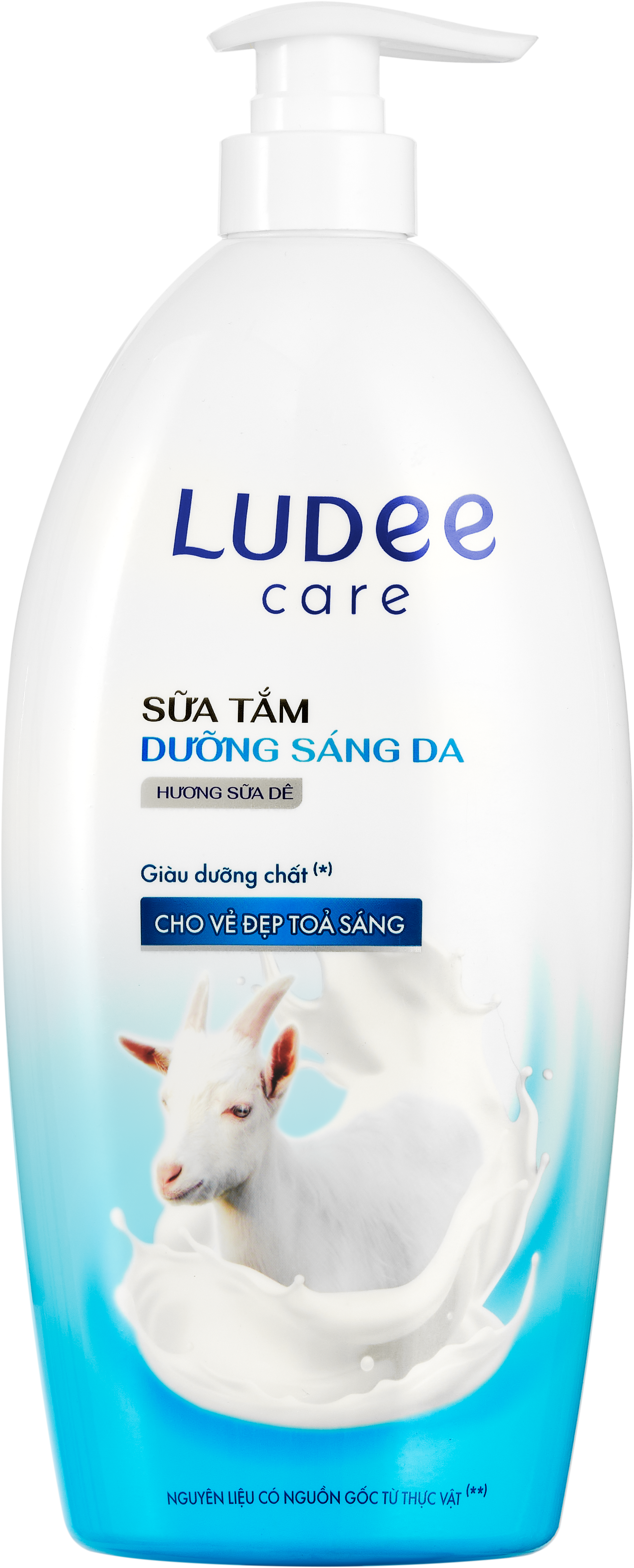 Sữa tắm Ludee Care hương sữa dê